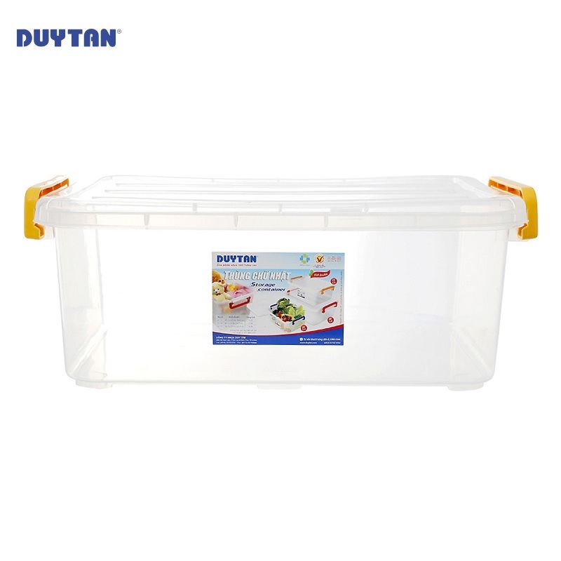 Thùng chữ nhật nhựa Duy Tân 45 lít (63.4 x 42.7 x 23.9 cm) - 08876 - Hàng chính hãng