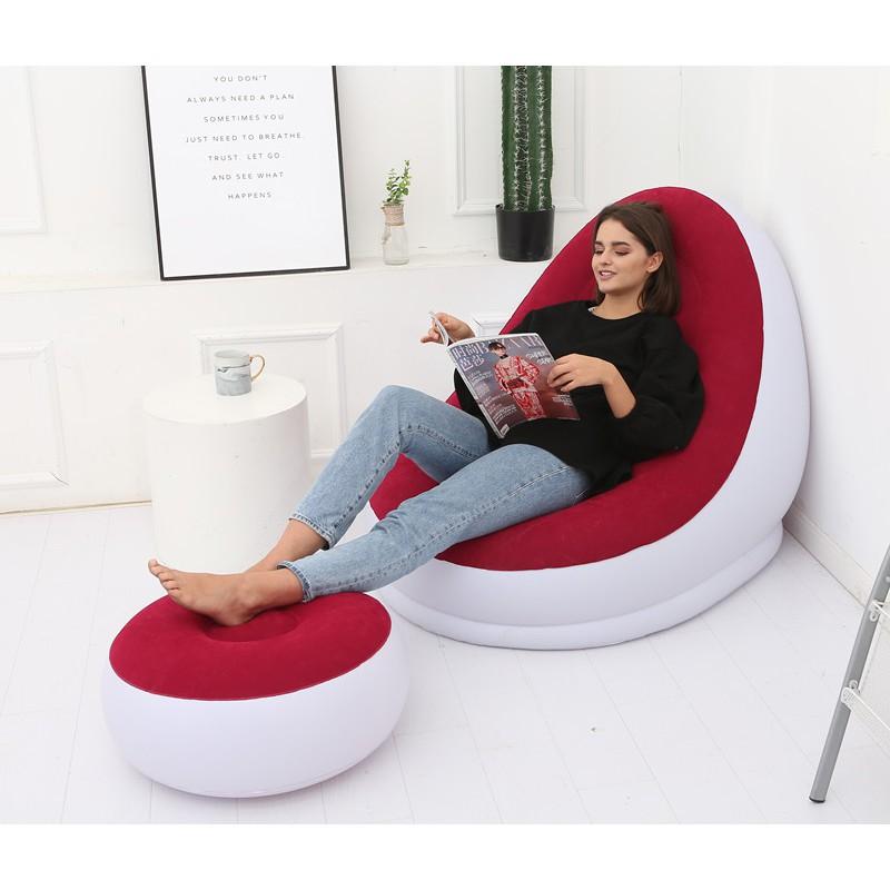 Ghế hơi bọc nhung Senyoubao cao cấp