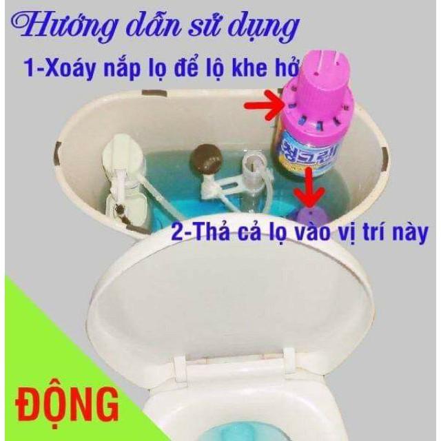 LỌ TẨY BỒN CẦU TỰ ĐỘNG HÀN QUỐC