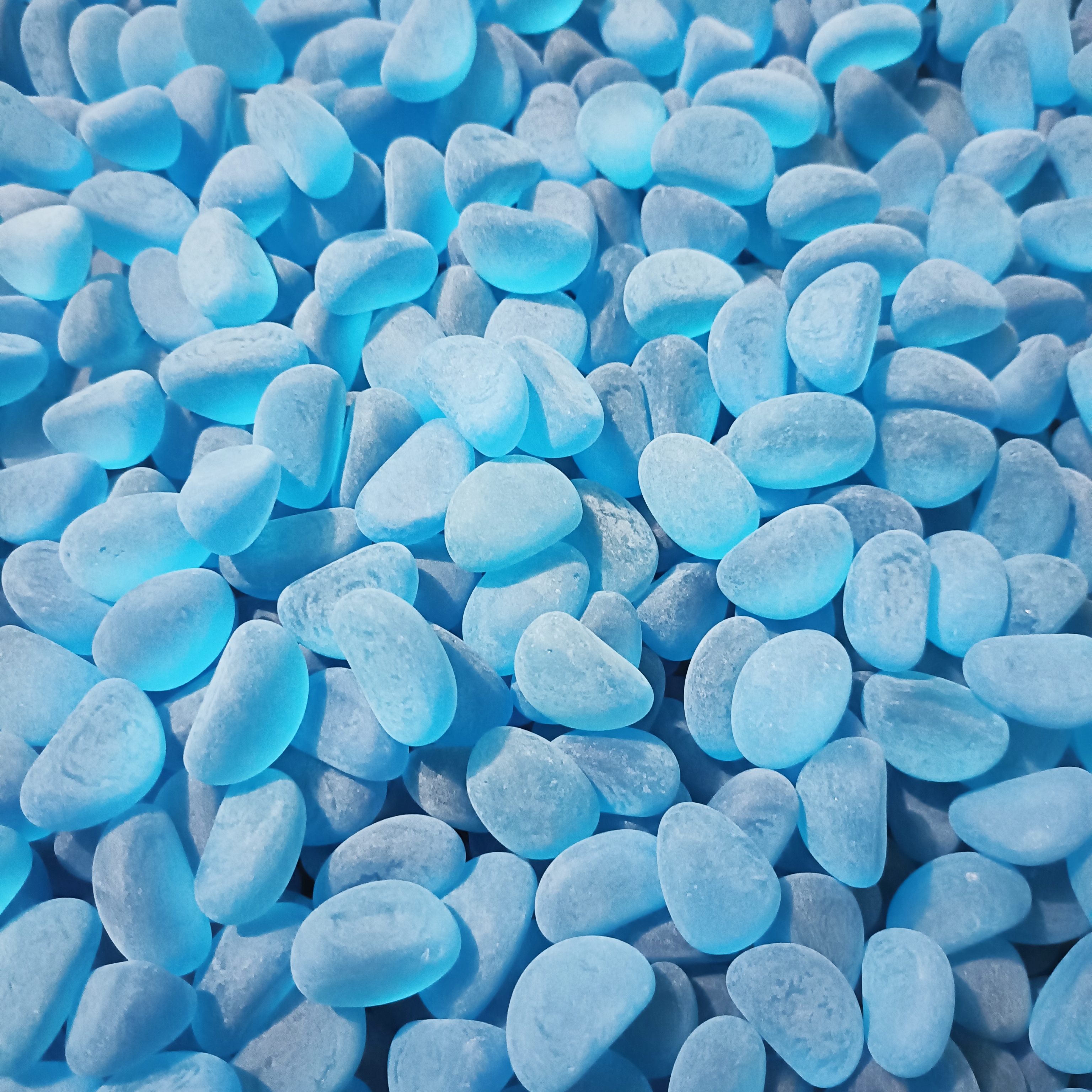 200g ĐÁ XANH PHỦ MỜ LÓT NỀN BỂ CÁ - ĐÁ THẦN KÌ - ĐÁ TRANG TRÍ HỒ CÁ