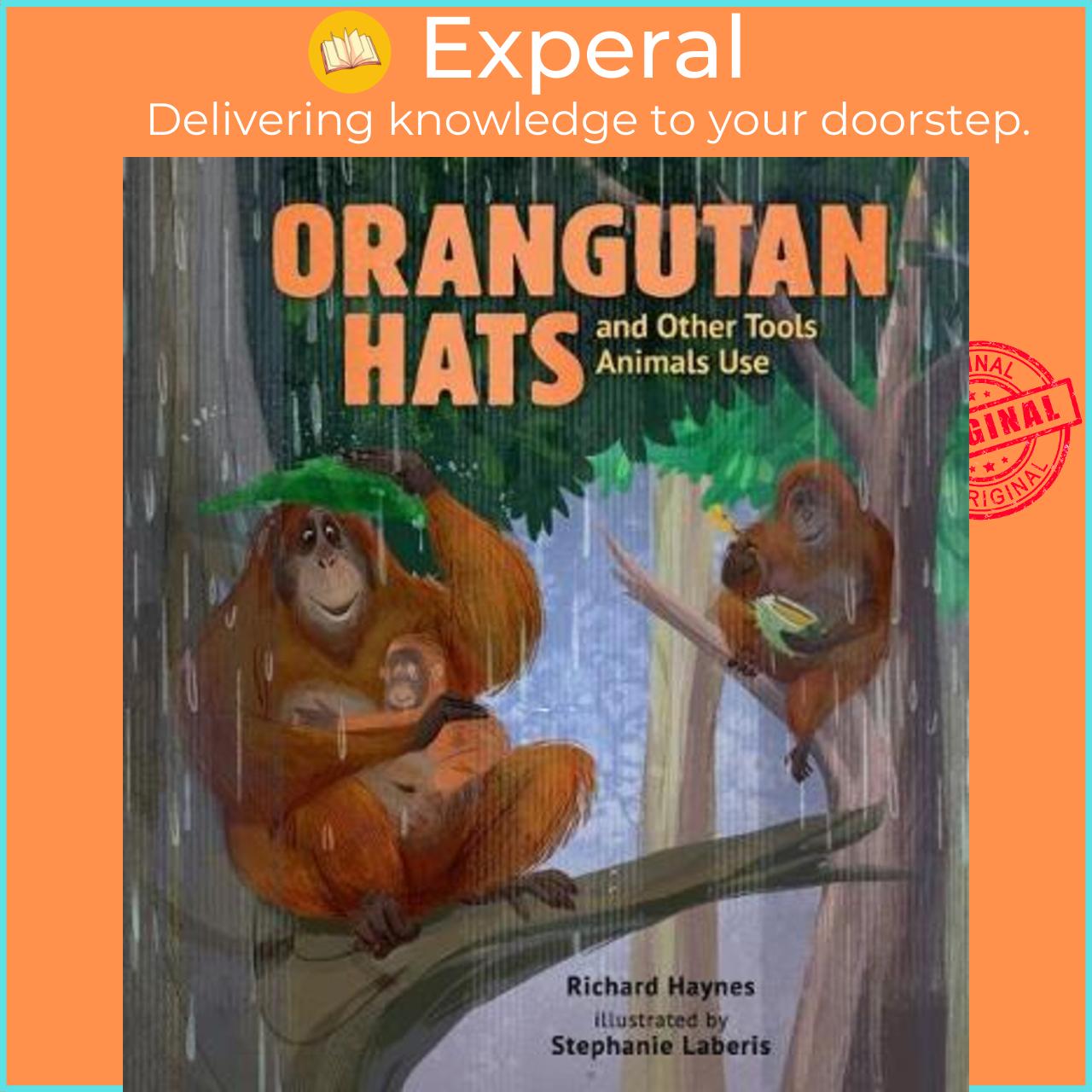 Sách - Orangutan Hats and Other Tools Animals Use by Richard Haynes Stephanie Laberis (US edition, hardcover)