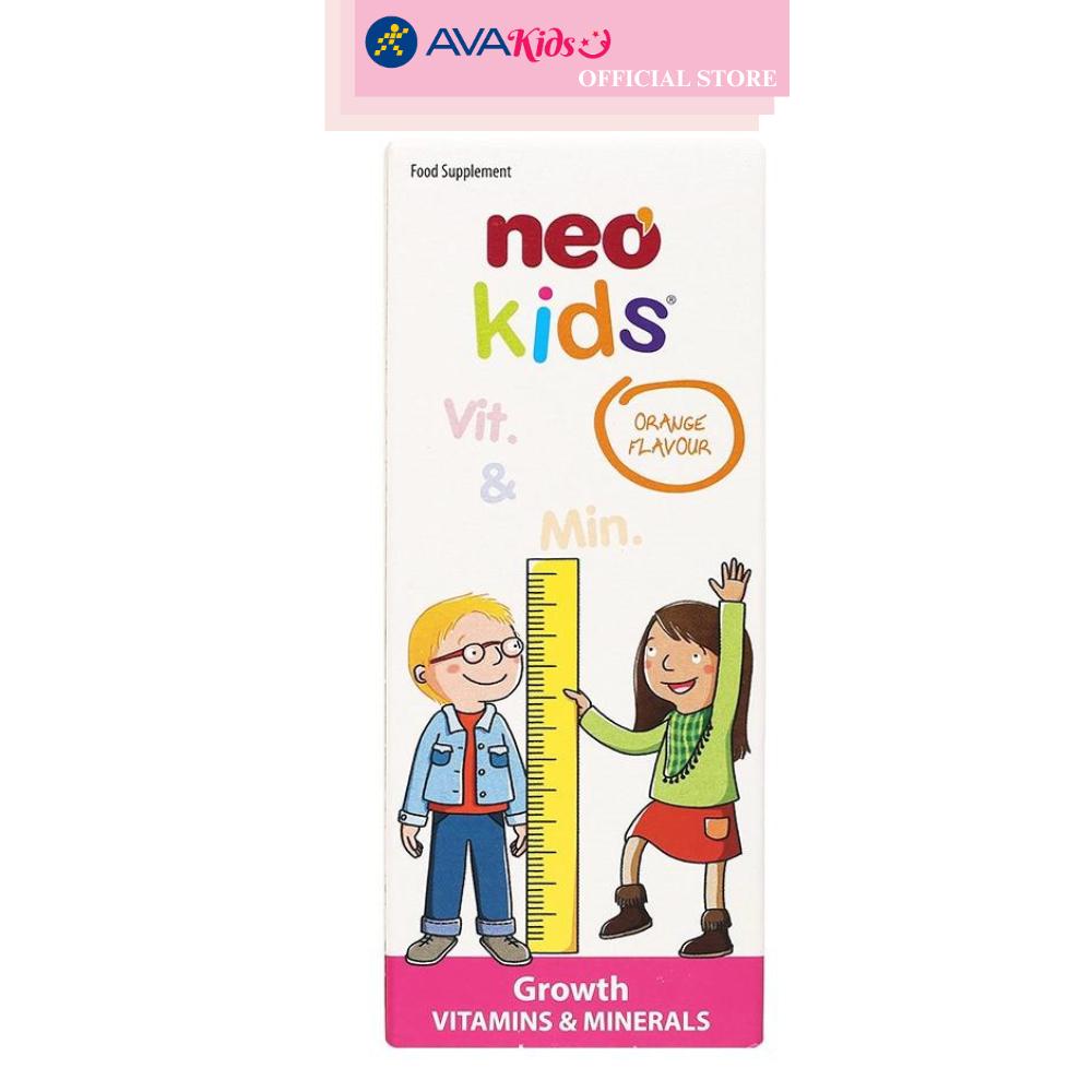 Siro Neo Kids Growth tăng cường sức khỏe 150 ml (từ 6 tháng)