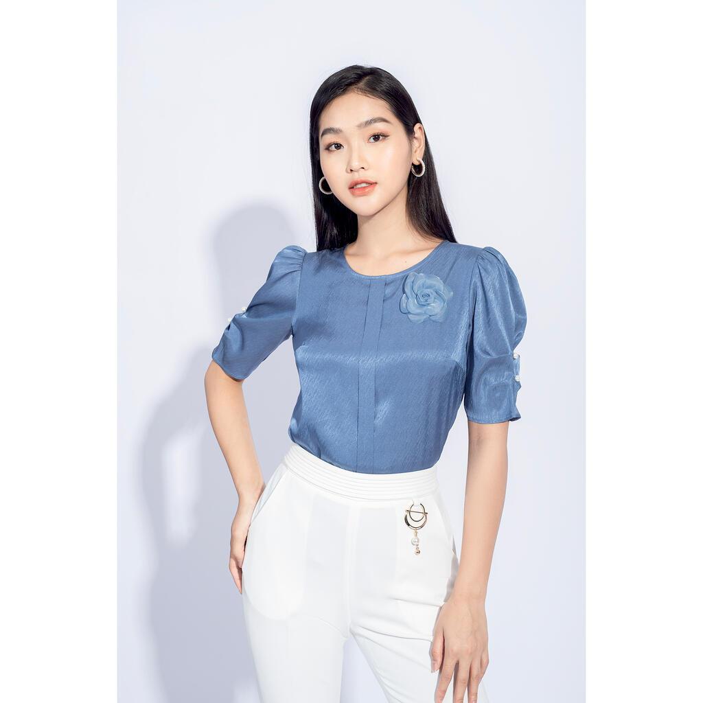 Quần Ống Vẩy, Đính Đai Sắt Tròn Cạp MMOutfit M-QU021220015