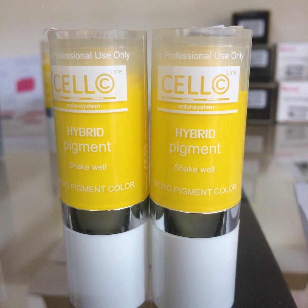 Mực Cello Vàng Chanh,Mực Vàng Chanh Khử Thâm Môi, Mực Phun xăm