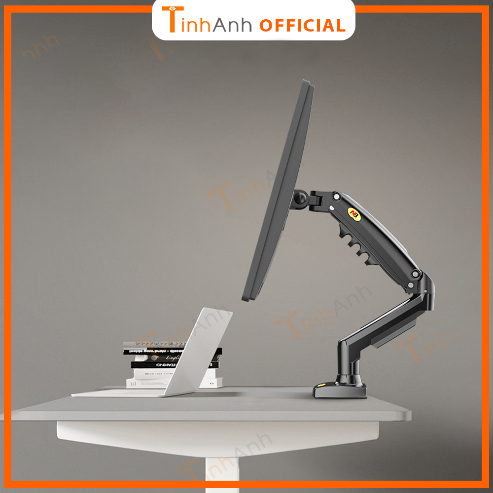 Arm màn hình - Giá treo màn hình máy tính NB F80 17 - 30 inch Tay nâng màn hình  Xoay 360 độ Tải trọng 9Kg 2021 - Hàng Chính Hãng