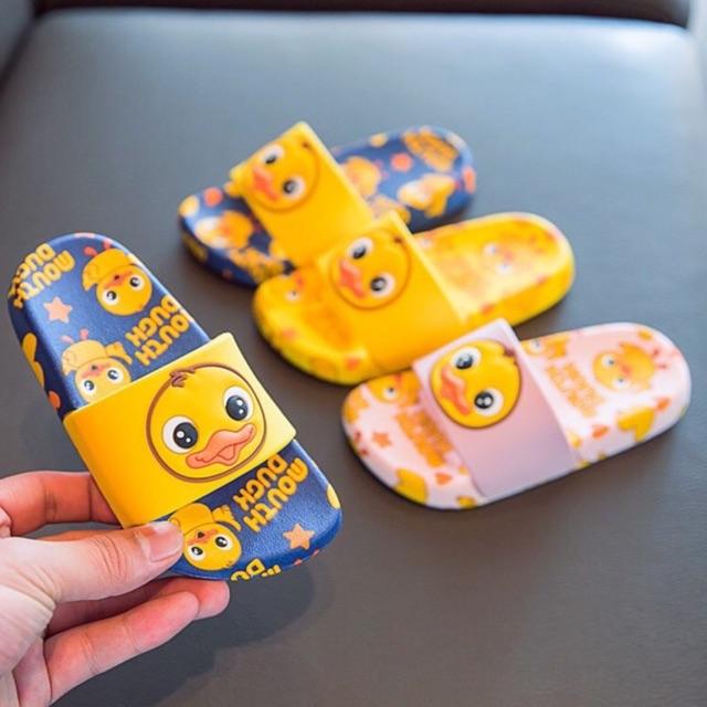 Dép lê hình vịt siêu kute cho bé trai bé gái