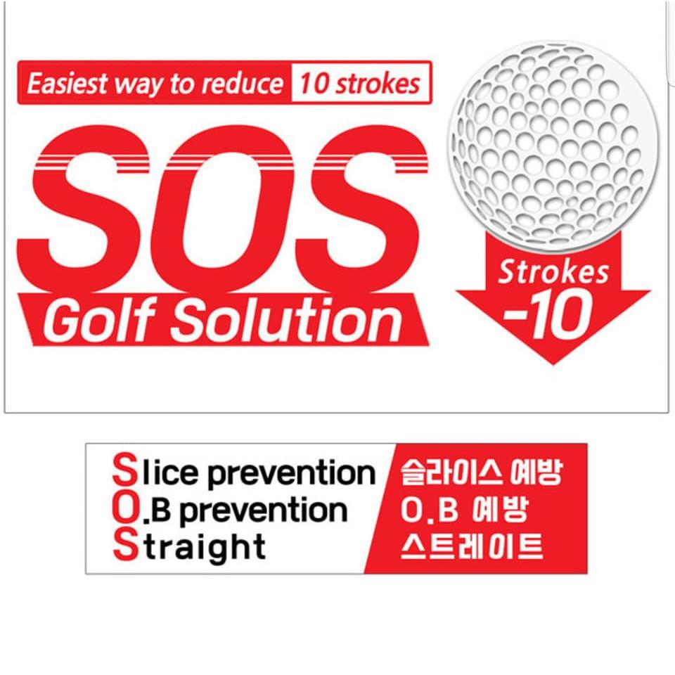 Lọ Bôi Mặt Gậy Golf SOS Hỗ Trợ Kỹ Thuật Đánh Golf Giúp Bóng Golf Đi Xa Và Thẳng Chống Sile OB Hook