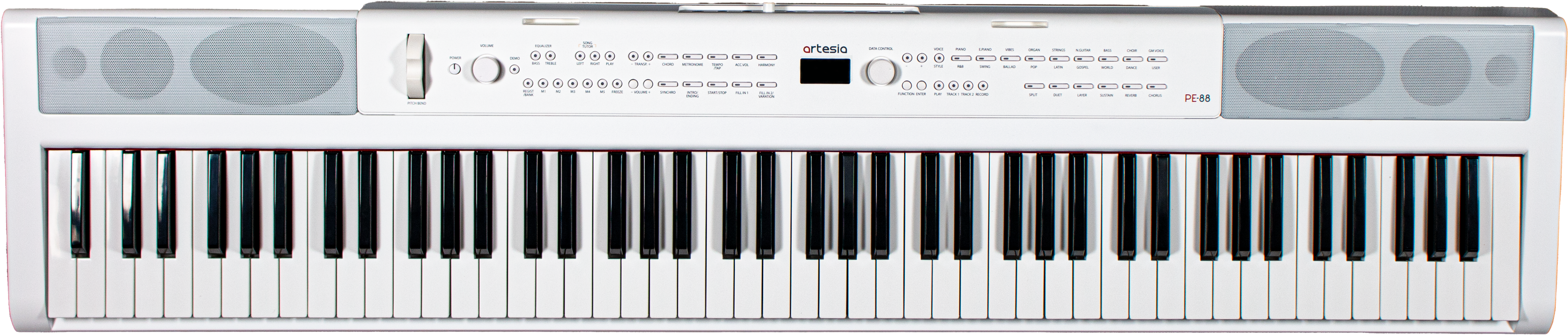 Đàn Piano điện, Studio, Mobile Digital Piano - Artesia PE-88 (PE88) - Best Digital Piano for Studio, Màu trắng (WH) - Hàng chính hãng