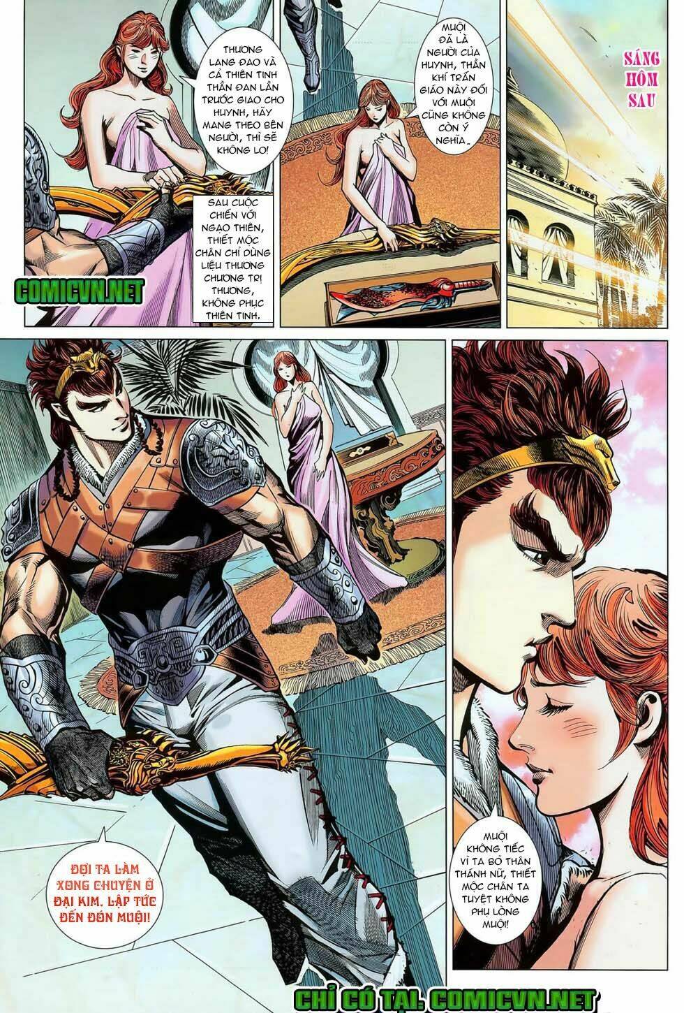 thiên tử truyền kỳ 8 - thương thiên bá hoàng chapter 20 26