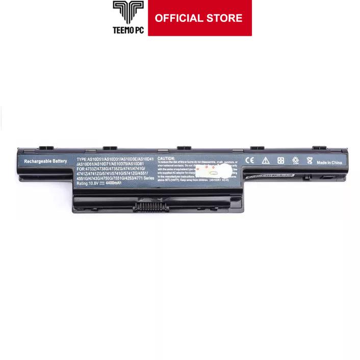 Pin Tương Thích Cho Laptop Máy Acer 4741 - Hàng Nhập Khẩu New Seal TEEMO PC TEBAT717