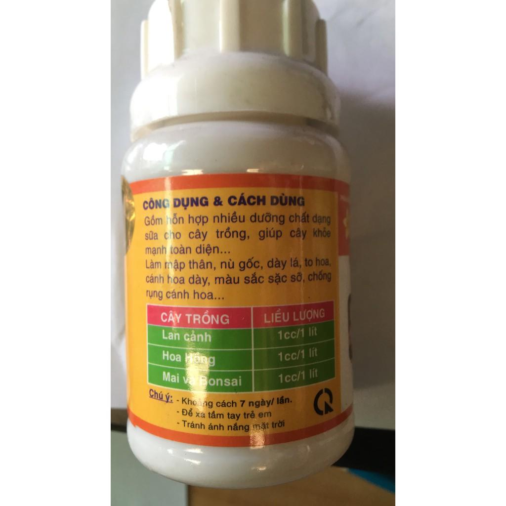 Phân bón lá sữa dinh dưỡng cây trồng lọ 100ml