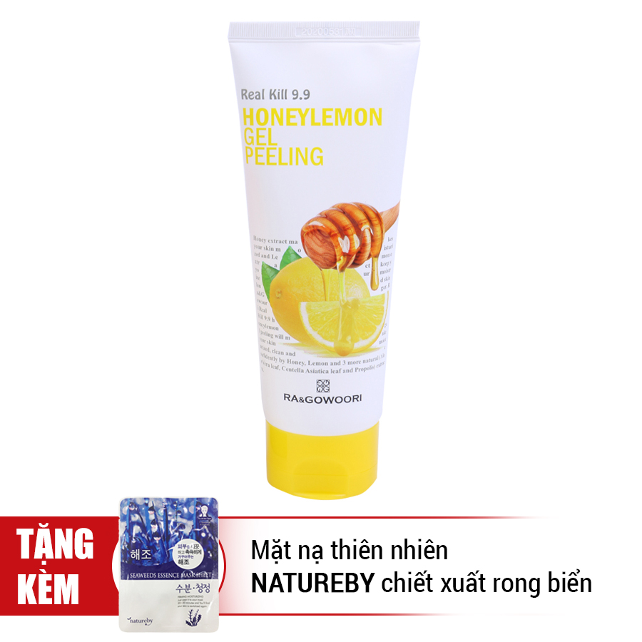 Gel Tẩy Tế Bào Chết Mật Ong Chanh Ra&amp;Gowoori (160ml)