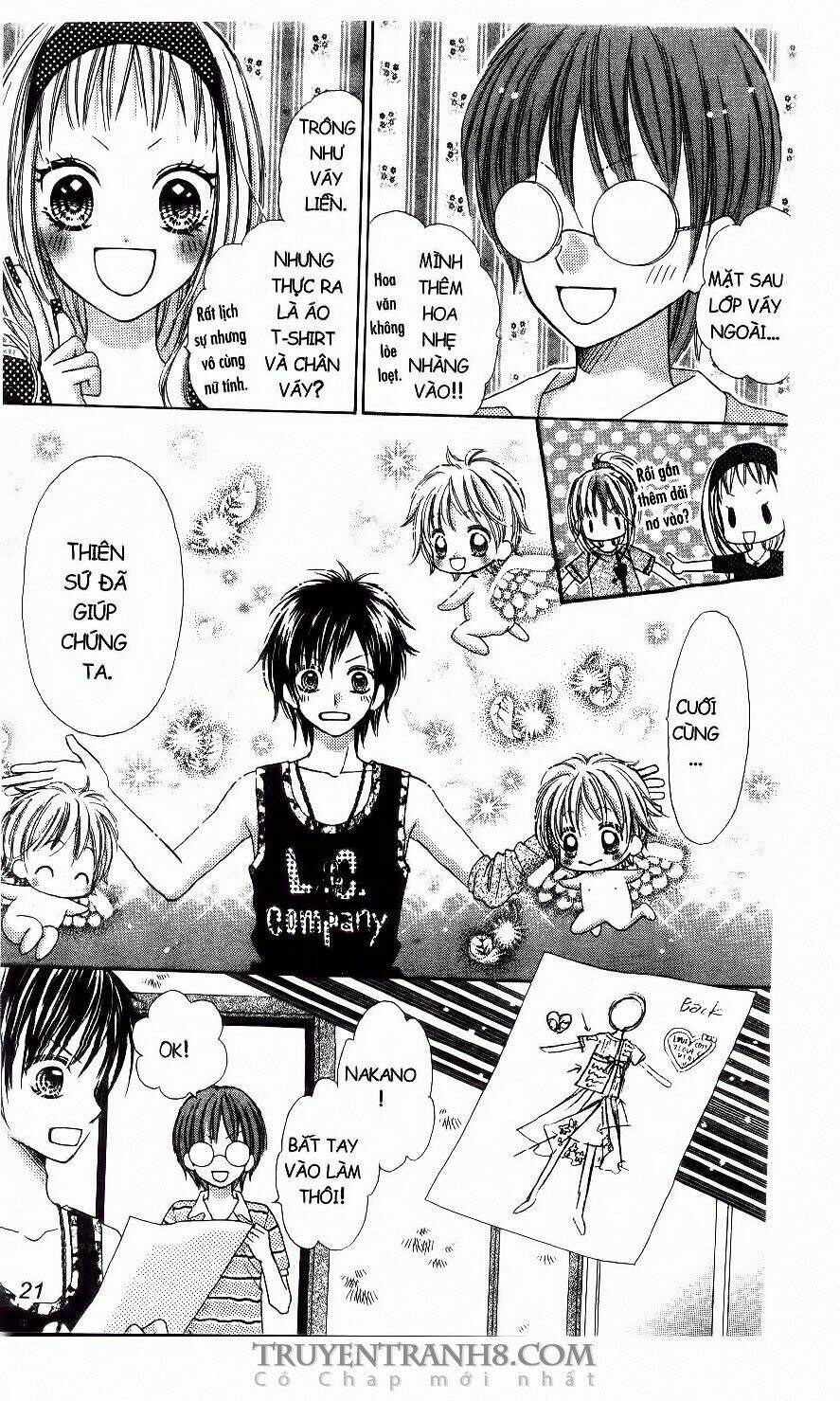 tiệm thời trang, love cotton chapter 7 18