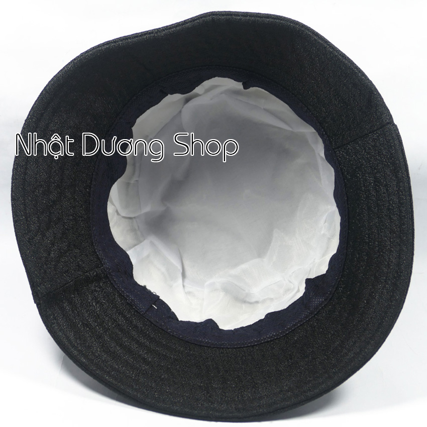 Nón bucket tai bèo thêu chữ B &amp; 68 chất liệu vải Cotton cao cấp thoáng mát mà hợp thời trang