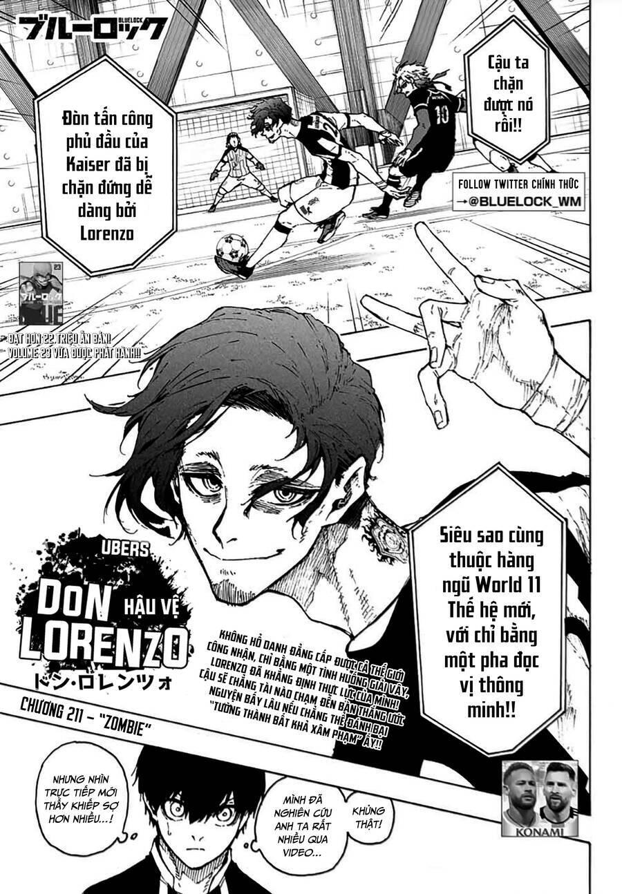 thiên tài bóng đá, tiền đạo số 1 chapter 211 1