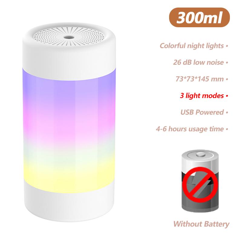 Mới Nhất Máy Phun Sương Tạo Độ Ẩm Siêu Âm Thanh Máy Tạo Độ Ẩm Không Khí Khuếch Tán Tinh Dầu Nhà Phòng Ngủ Văn Phòng Xông Phòng Xịt USB Đèn Ngủ Lọc