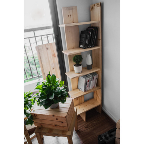 KỆ SÁCH GỖ ĐỨNG GÓC TƯỜNG ĐA NĂNG/ GIÁ ĐỂ SÁCH 5 TẦNG ĐẶT GÓC/ CORNER BOOKCASE