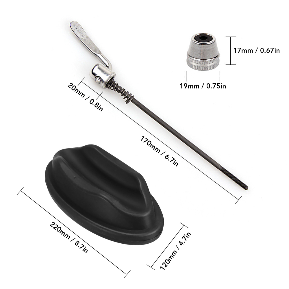 Bộ Phận Giữ Nâng Bánh Trước Và Xiên Trục Bánh Sau Xe Đạp Leo Núi