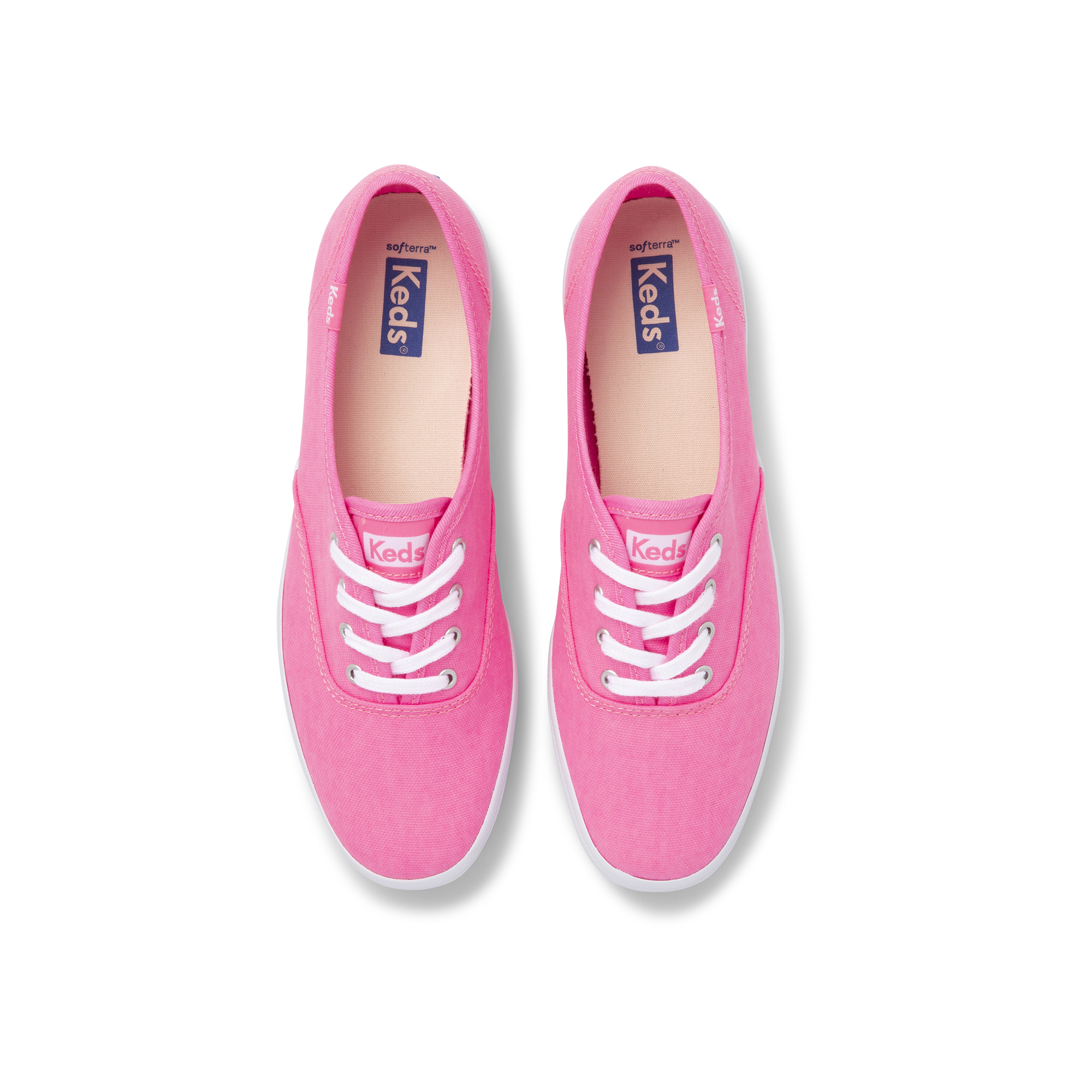 Giày Keds Nữ- Champion Seasonal Canvas Neon Pink- KD065874