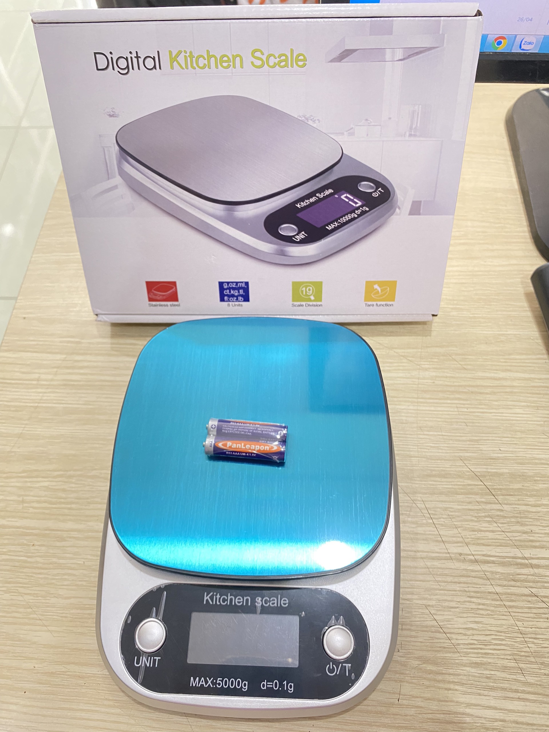 Cân Tiểu Ly Điện Tử Mini Định Lượng Từ 1Gram Đến 5Kg Cân Tiểu Ly Nhà Bếp