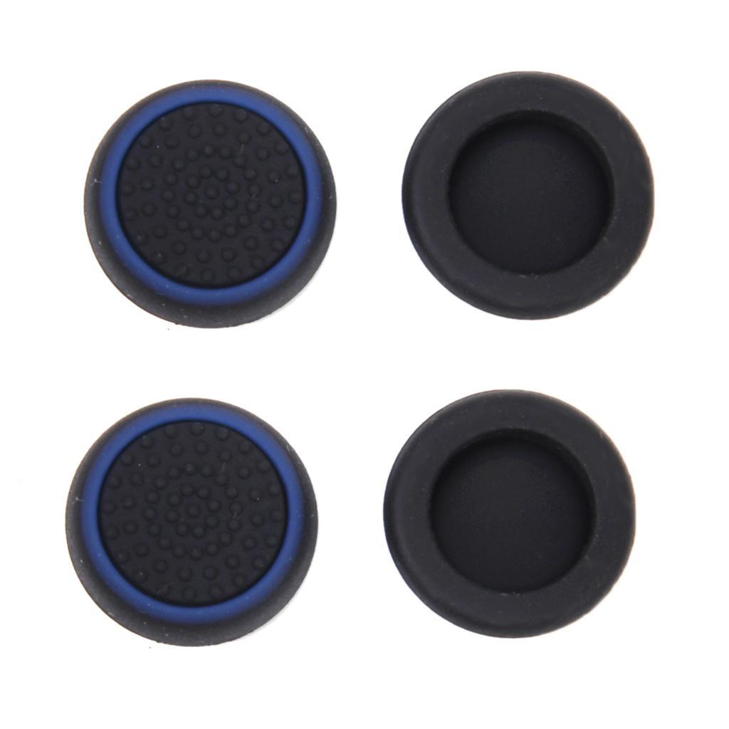 2 Pairs Joystick Thumbstick Caps Cover for Sony  4 PS4 Controller