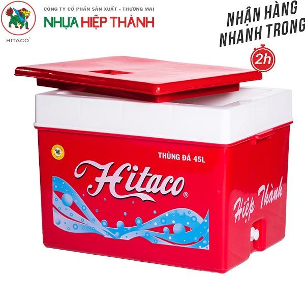 Thùng Đá Vuông Nhựa Hiệp Thành 35L, 38L, 45L, 55L, 65L, 70L, 85L