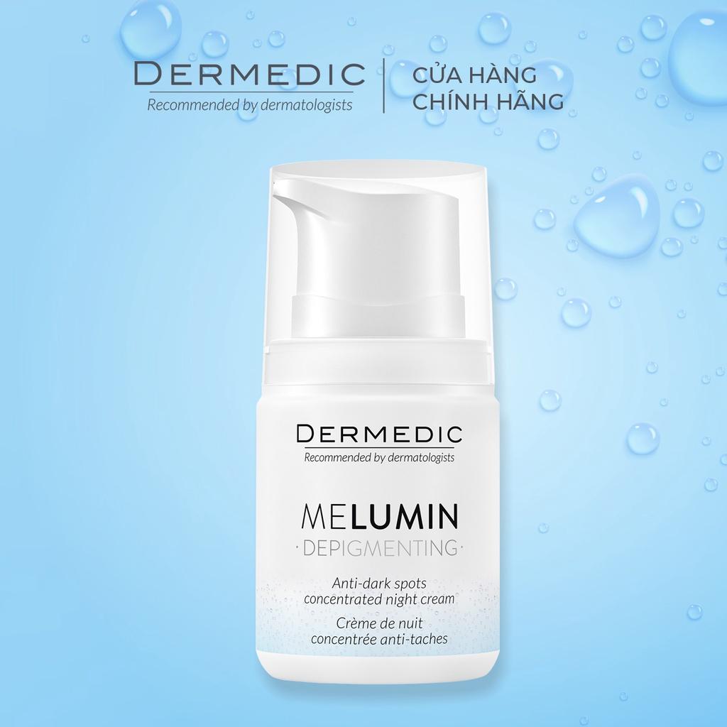 Kem xóa mờ đốm nâu làm sáng da ban đêm Dermedic Melumin Anti-Dark Spots Concentrated Night Cream 50g