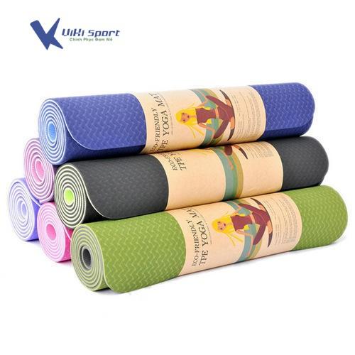 Thảm Yoga Trơn 2 Lớp 6 Ly