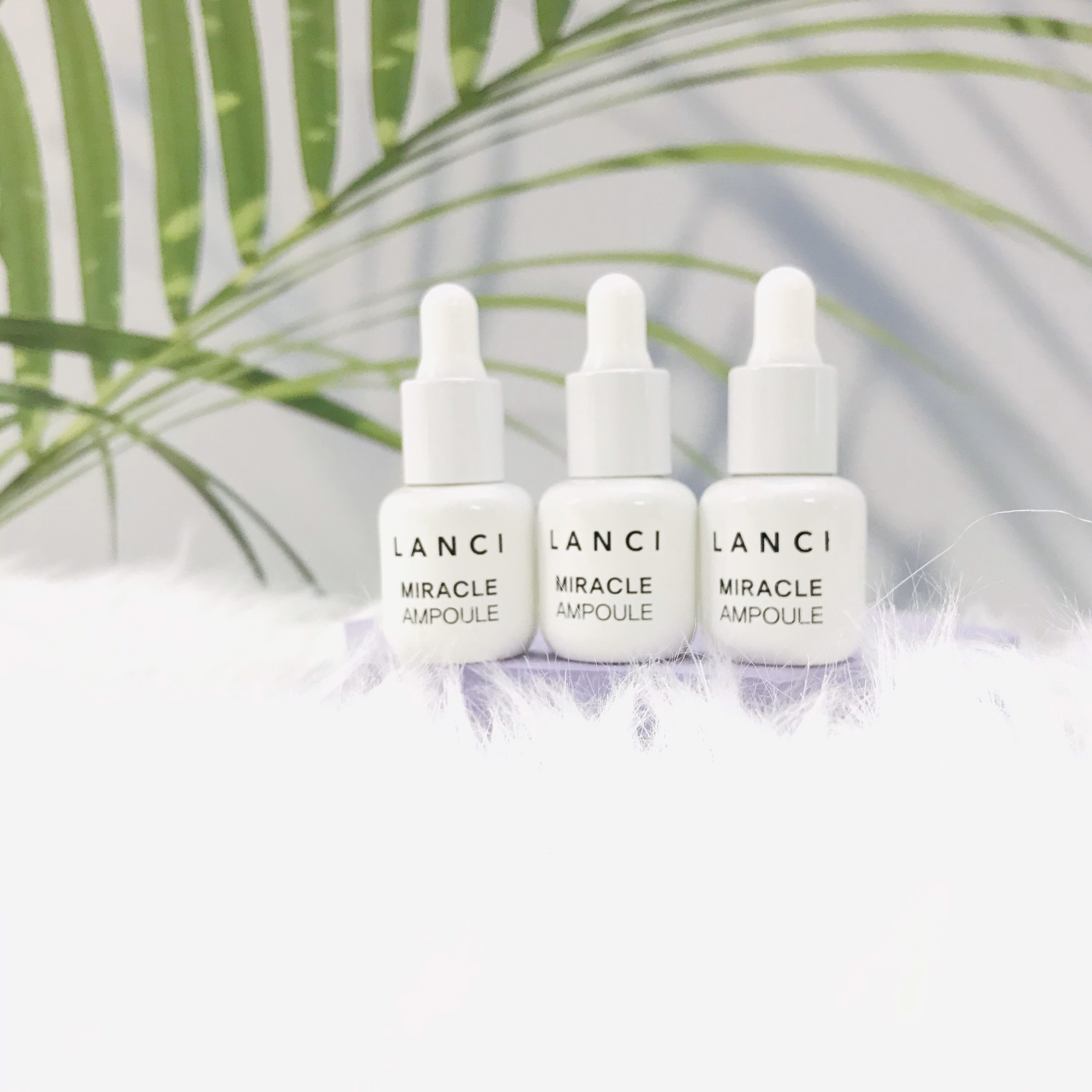 Set 3 Chai Mini Serum Chống Lão Hóa Lanci Miracle Ampoule Ultra Clarifying