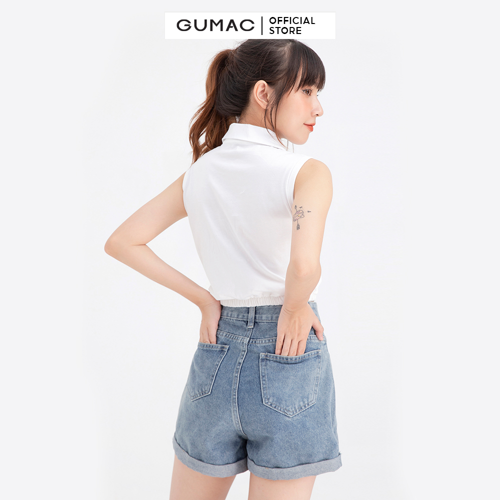 Quần short Jean nữ QJA1177 GUMAC