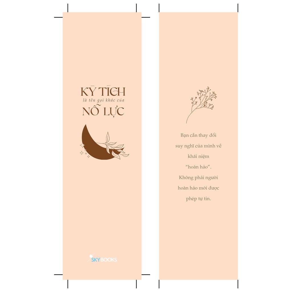 Sách  Kỳ Tích Là Tên Gọi Khác Của Nỗ Lực - Skybooks - BẢN QUYỀN - Bản thường