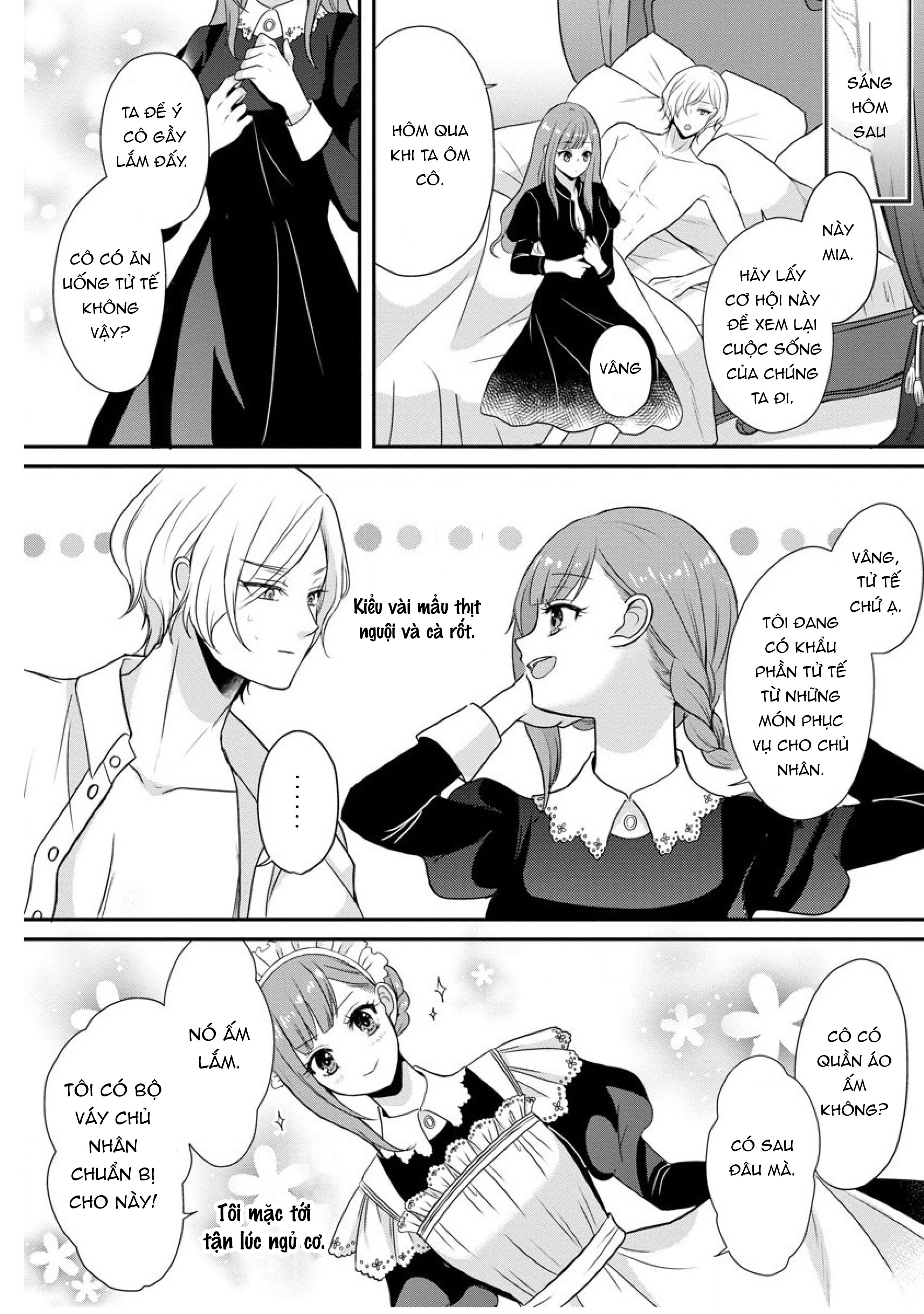 cô hầu dễ thương cùng chàng quý tộc điển trai chapter 2.1 5