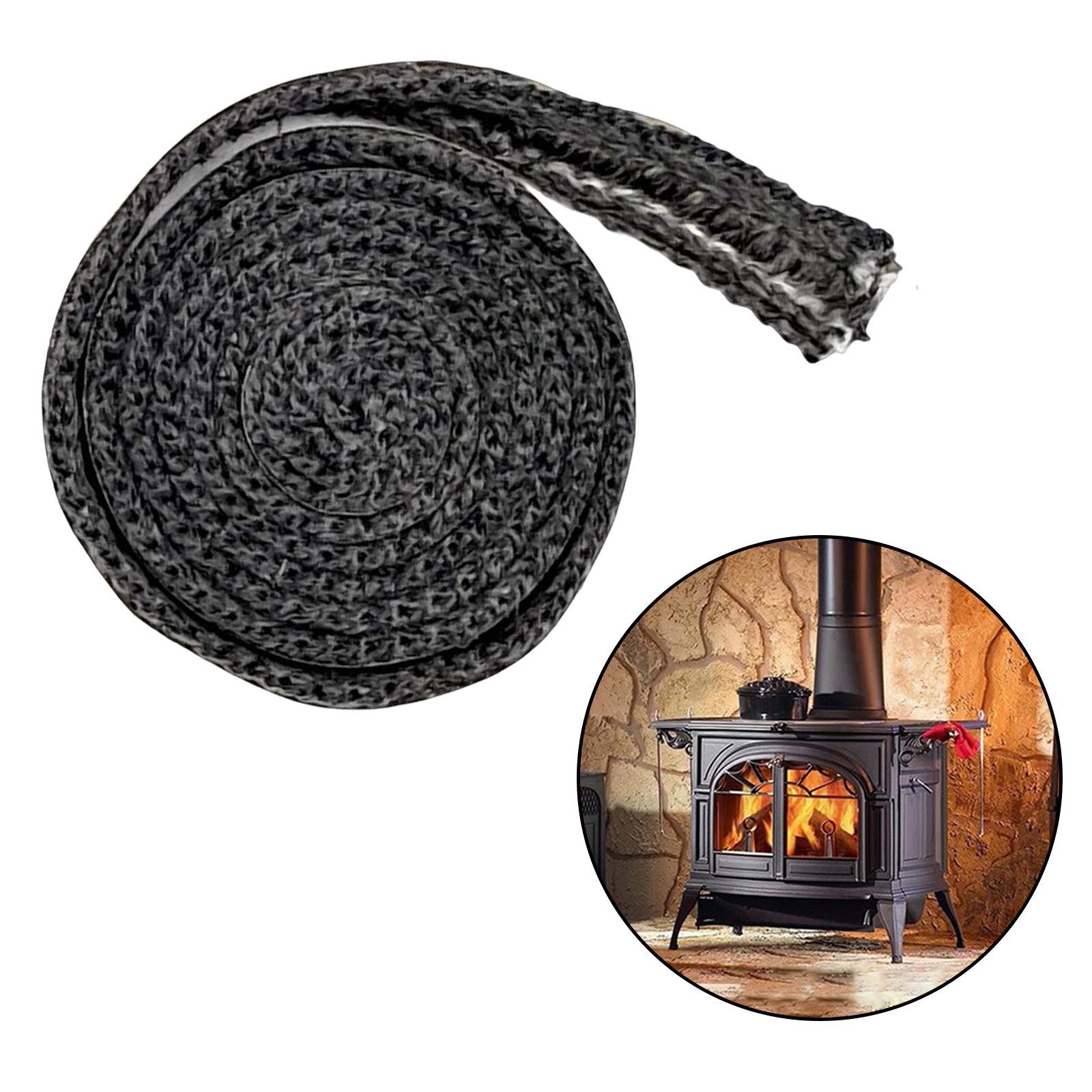 2 oven Gasket Tape Fiberglass Flat Gasket Tape for Door 10mm Width