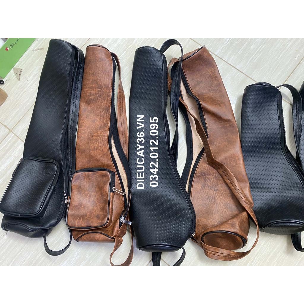 Bao Da Đựng Điếu Cày Mini 20, 30, 40cm, 42cm Đủ Size, Đủ Màu, Có Túi Phụ