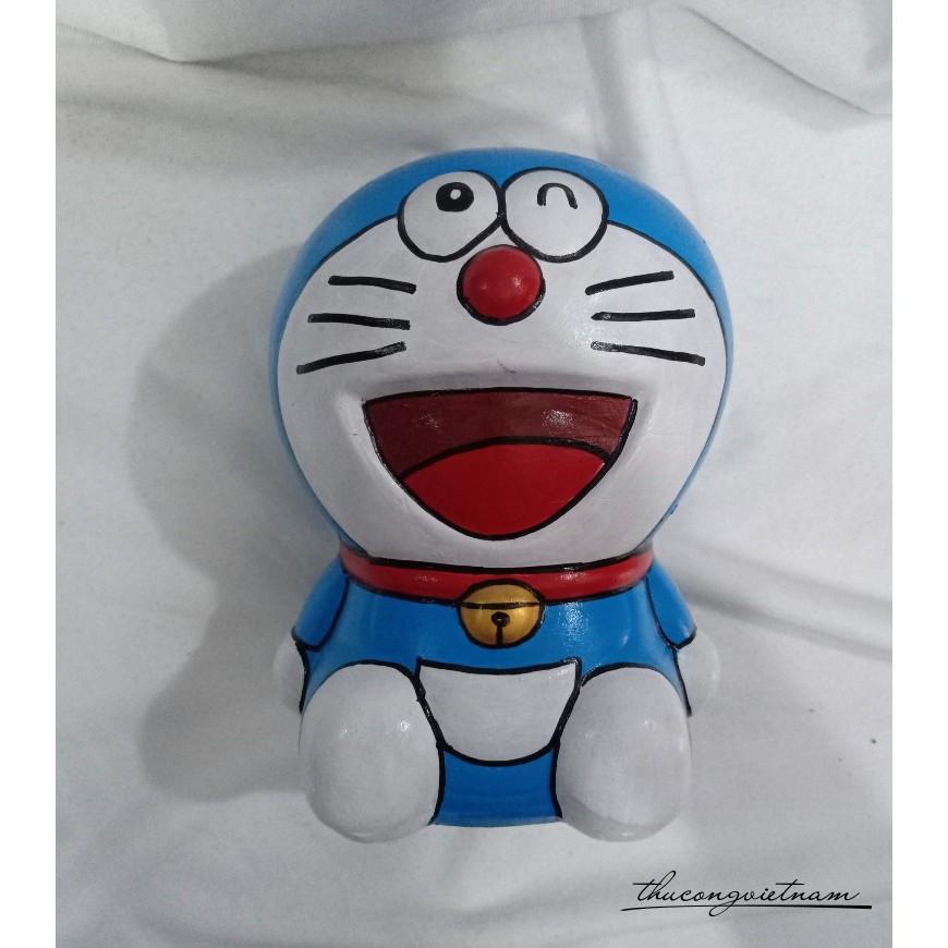 Heo đất Doraemon ngồi