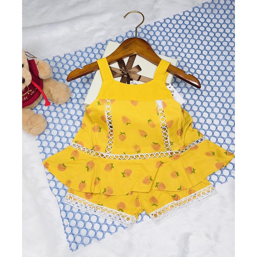 Sét bộ đũi bé gái mềm mại dễ thương 5-15kg