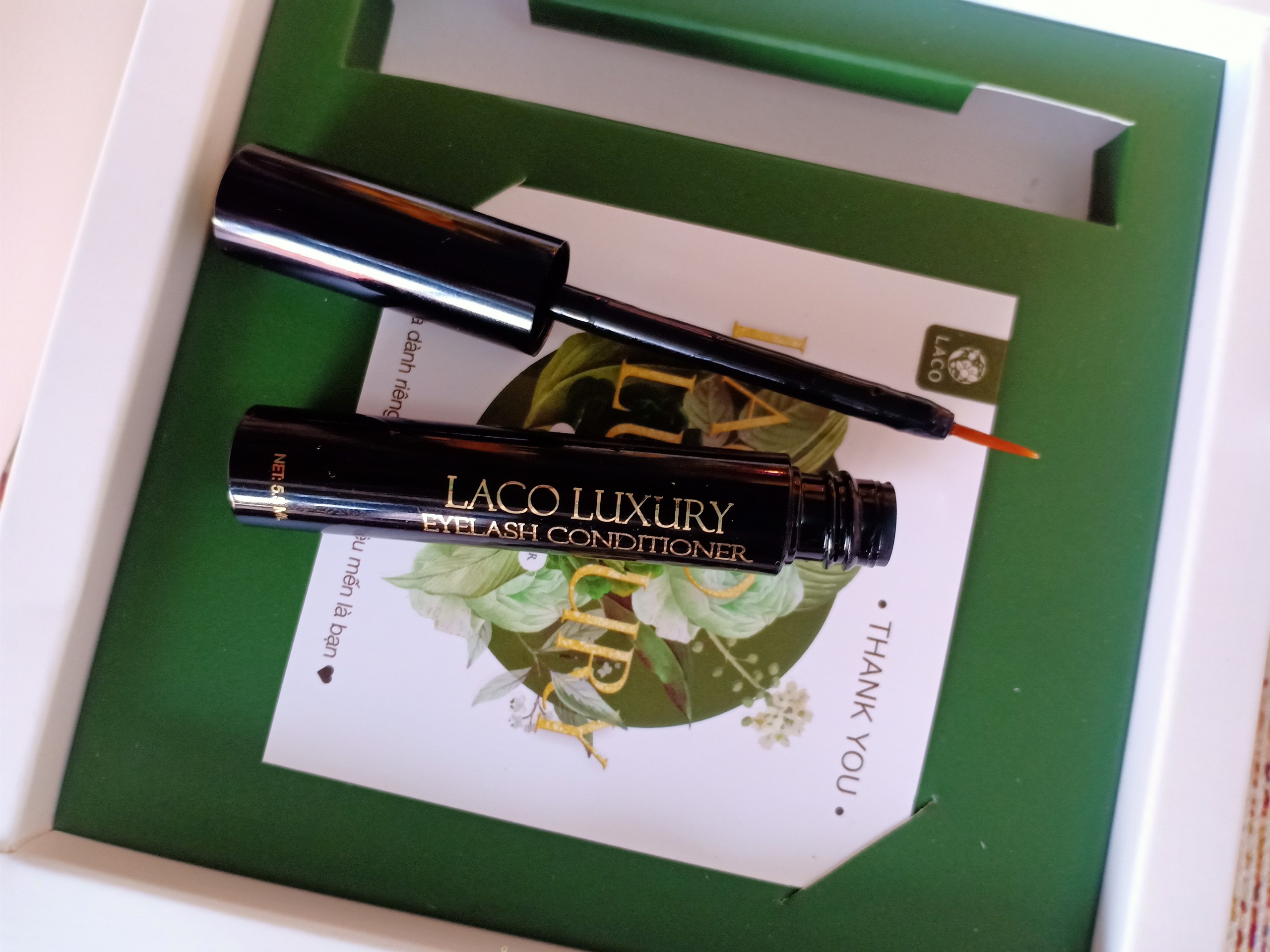 Dưỡng mi dày và dày- LACO LUXURY EYELASH CONDITONER