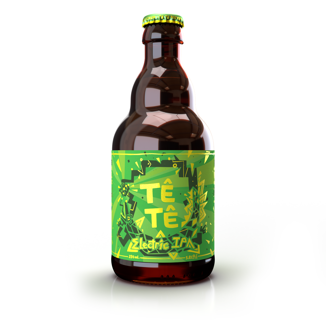 Bia thủ công Tê Tê CHAI ELECTRIC IPA