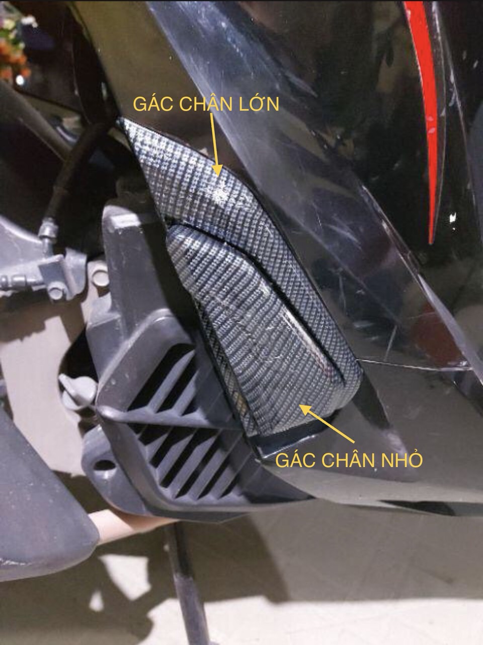 COMBO ỐP PHỤ KIỆN TRANG TRÍ DÙNG CHO XE SH 2017 2018 2019 CACBON