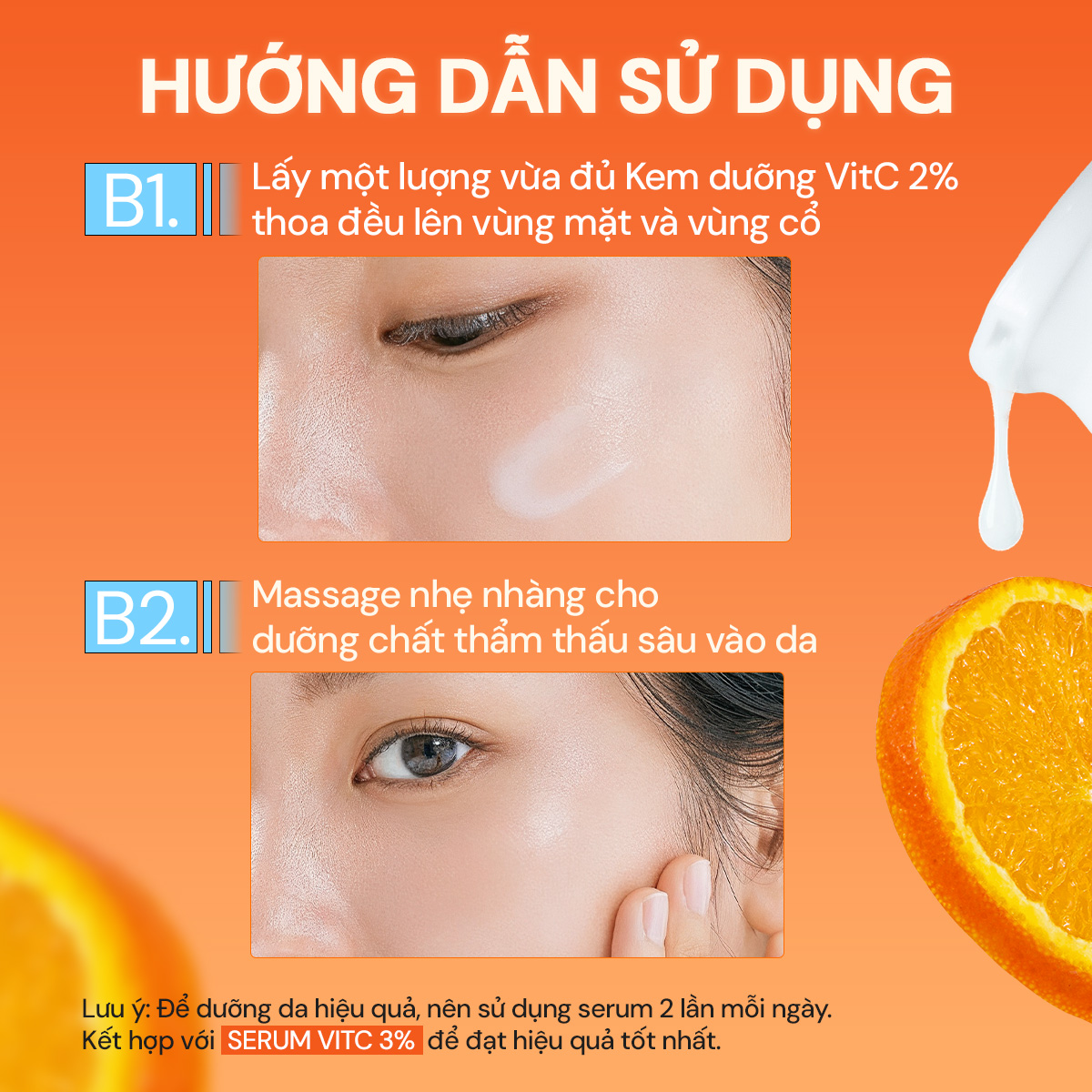 Kem Dưỡng Ẩm Vitamin C 2% Oribe hỗ trợ trắng da, mờ nám