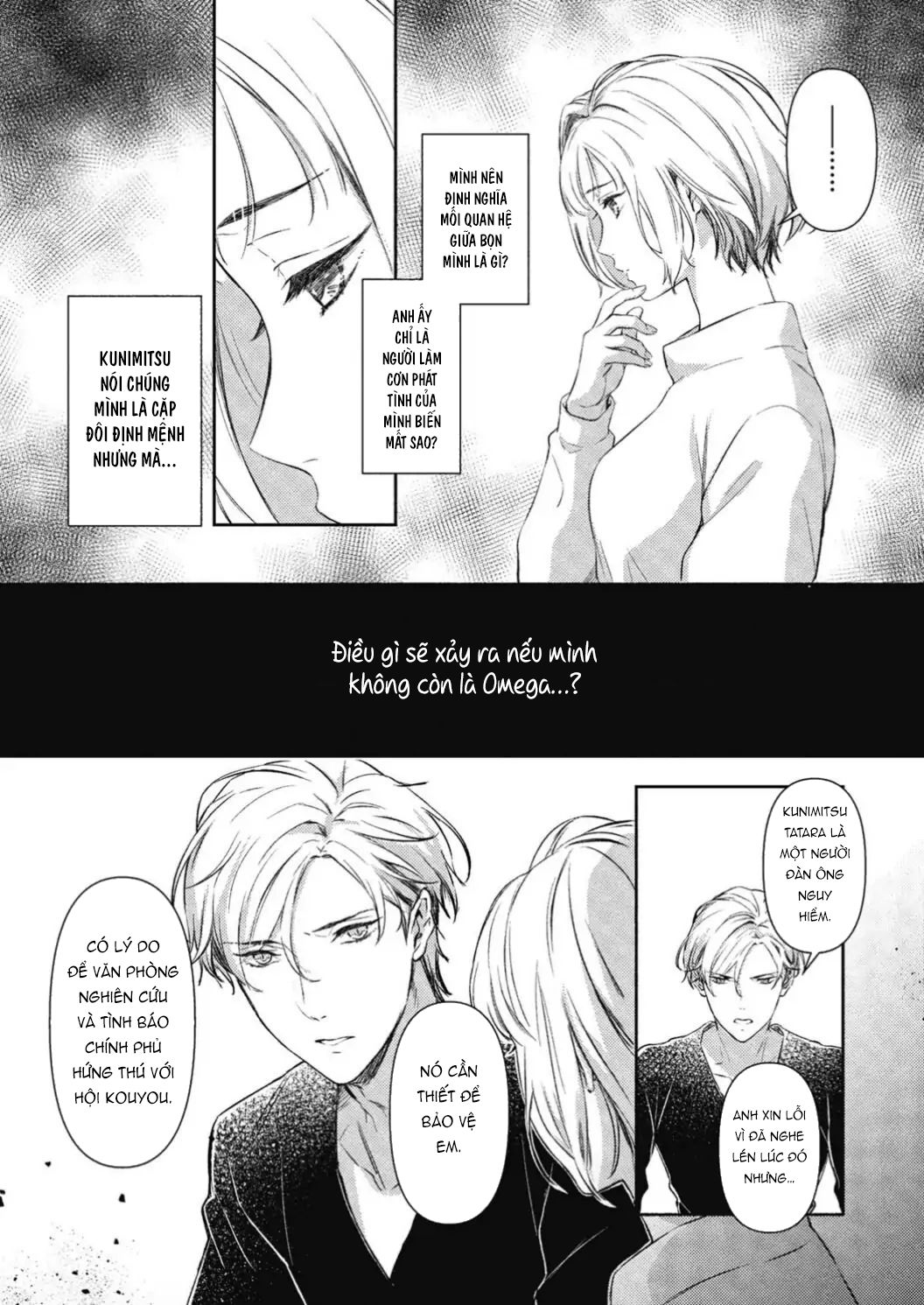 Mafia Và Omega ~ Khao Khát Cháy Bỏng chapter 6.1 - Trang 14