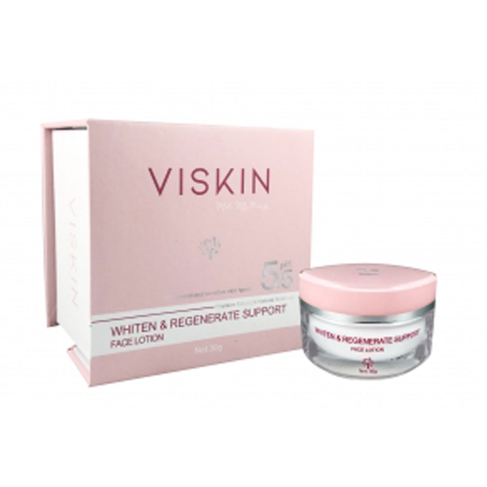 VISKIN WHITEN &amp; REGENERATE SUPPORT FACE LOTION