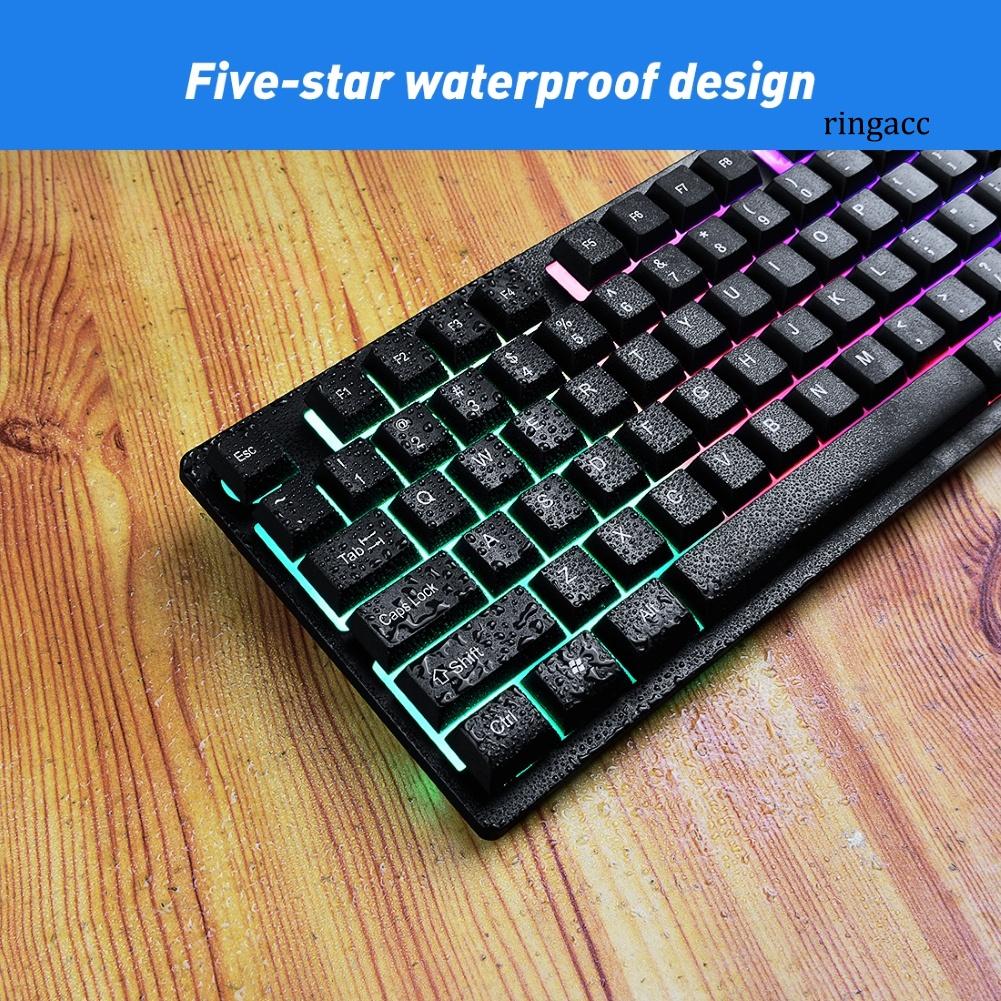 Bàn Phím Cơ Gaming Y604 Có Dây Có Đèn Nền Dành Cho Máy Tính Laptop