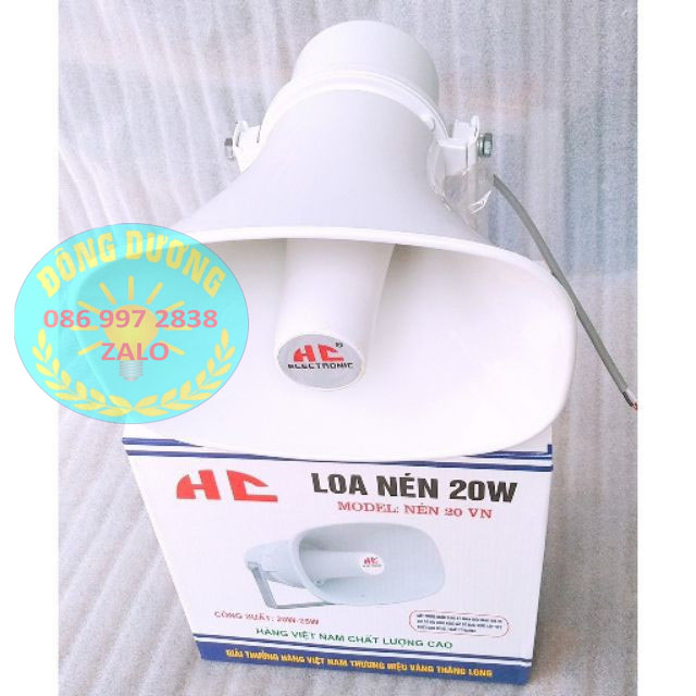 LOA PHÓNG THANH HC 20W - LOA NÉN 20W - HÀNG CHÍNH HÃNG