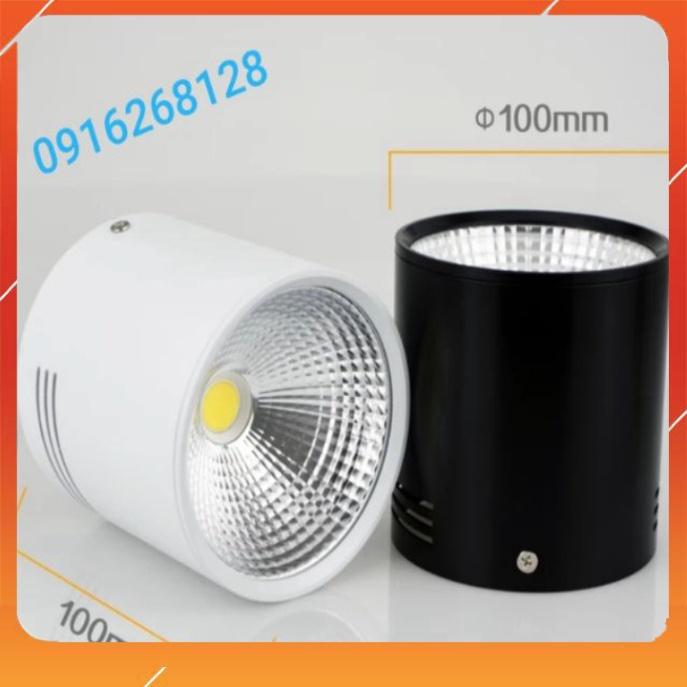 Đèn ống bơ CS 12W - Đèn downlight lắp nổi CS 12W - Chip Led COB tiết kiệm điện mặt trong