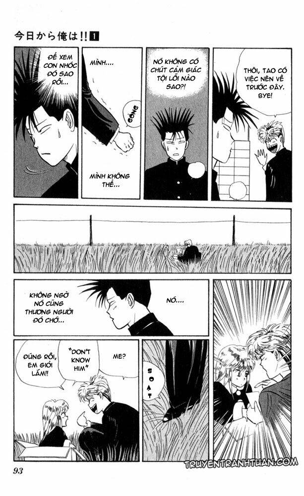 kyou kara ore wa - cặp bài trùng chapter 4 15