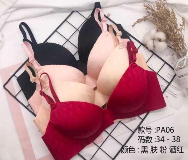 Áo lót đúc bàn tay nâng ngực không gọng