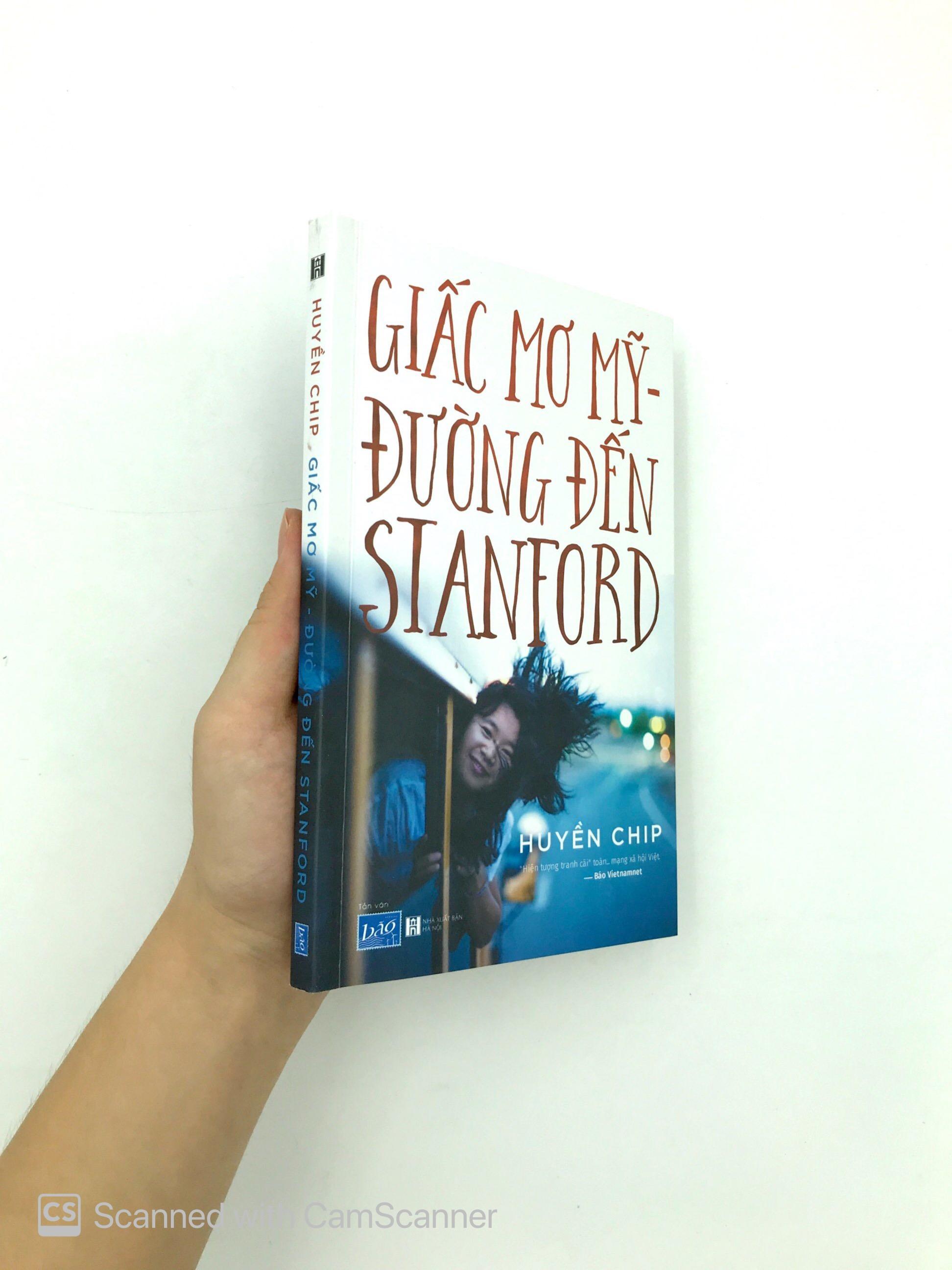 Sách Giấc Mơ Mỹ - Đường Đến Stanford (Bản Thông Thường)