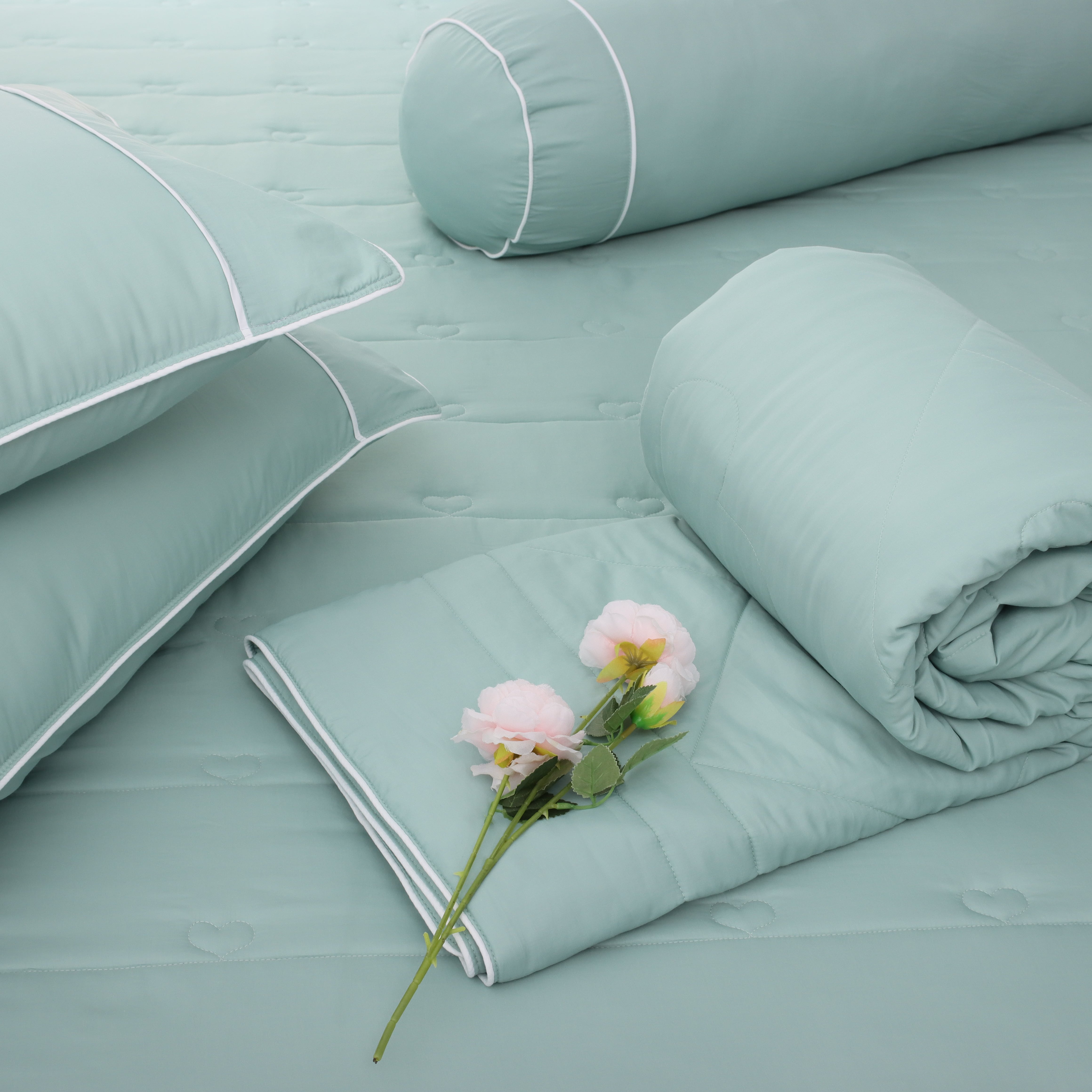 Chăn hè K-Bedding By Everon KNTS chất vải Ice-tencel mềm mát, thoáng khí, kháng khuẩn  (200x220cm)