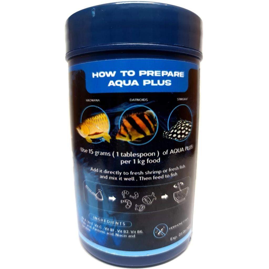 Cz13 Aqua Plus Vitamin tăng sức đề kháng.Nâng cao độ sáng bóng của vảy và màu sắc cho cá. Hàng Thái Lan